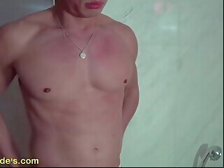 nipples Asian Hot muscle guy session with our dedicated model with great fitness and definition!?? muscles